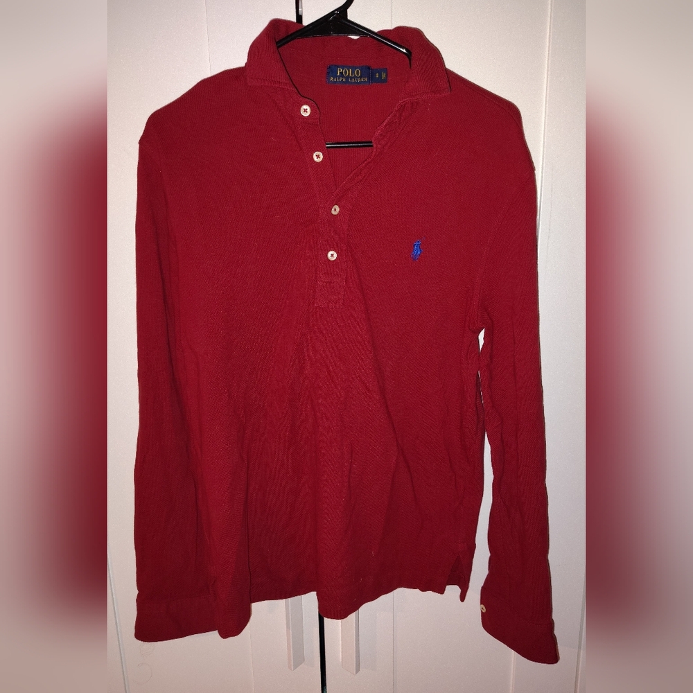 Polo by Ralph Lauren Red Casual Button Down Shirt